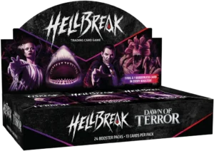 Hellbreak TCG - Dawn of Terror Booster Box (24 bustine) – Inglese sigillato, disponibile su Otakuworld Svizzera