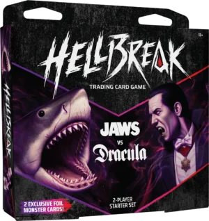 Hellbreak TCG - Dawn of Terror 2 Player Starter "Jaws vs Dracula" – Inglese sigillato, disponibile su Otakuworld Svizzera