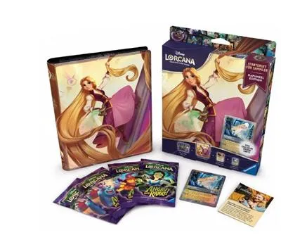 Disney Lorcana: Starterset für Sammler Rapunzel – Tedesco sigillato, disponibile su Otakuworld Svizzera