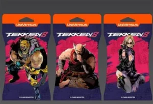 UniVersus CCG: Tekken 8 Hanging Booster Box (48 bustine) – Inglese sigillato, disponibile su Otakuworld Svizzera