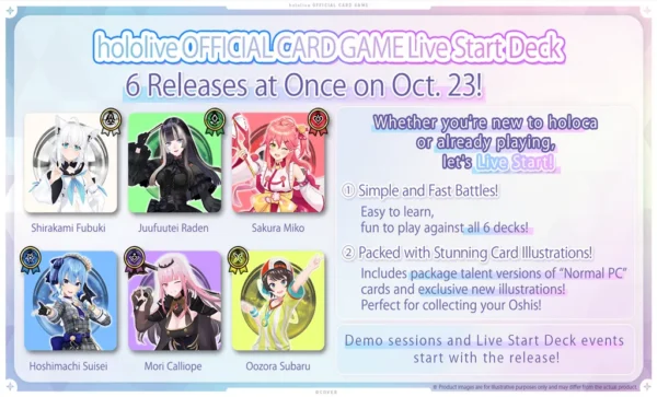 hololive Official Card Game Live Start Deck Oozora Subaru Display (6 mazzi) – Inglese hololive Official Card Game Live Start Deck Oozora Subaru Display (6 mazzi) – Inglese sigillato, disponibile su Otakuworld Svizzera