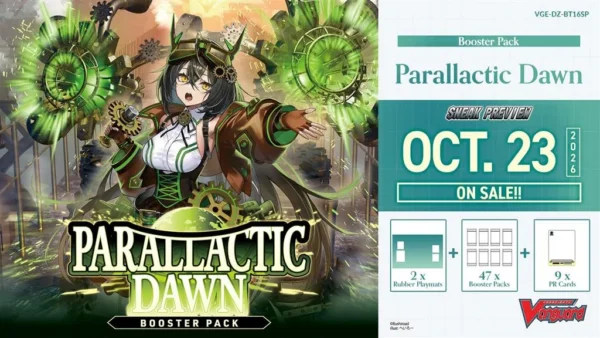 Cardfight!! Vanguard - Parallactic Dawn Sneak Preview Kit – Inglese sigillato, disponibile su Otakuworld Svizzera