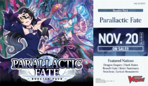 Cardfight!! Vanguard - Parallactic Fate Booster Box (16 bustine) – Inglese sigillato, disponibile su Otakuworld Svizzera