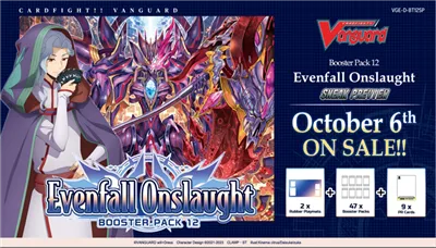 Cardfight!! Vanguard - Evenfall Onslaught Sneak Preview Kit – Inglese sigillato, disponibile su Otakuworld Svizzera