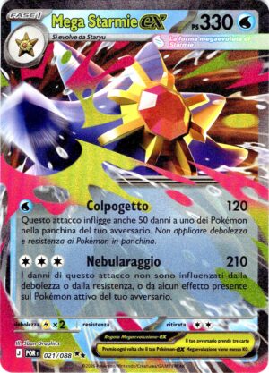 Mega Starmie ex 21 · Perfect Order · IT - immagine 1