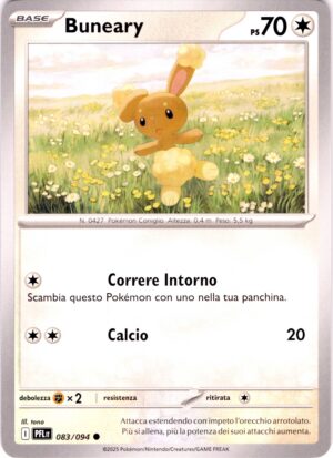 Buneary 83 · Prismatic Evolutions · IT - immagine 1