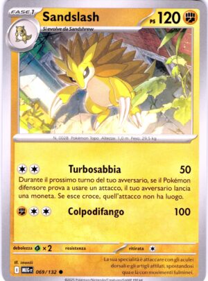 Sandslash 69 · Mega Evolution · IT - immagine 1