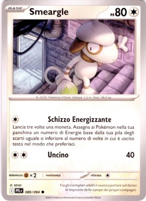 Smeargle 80 · Phantasmal Flames · IT - immagine 1