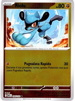 Riolu 76 · Mega Evolution · IT - immagine 1
