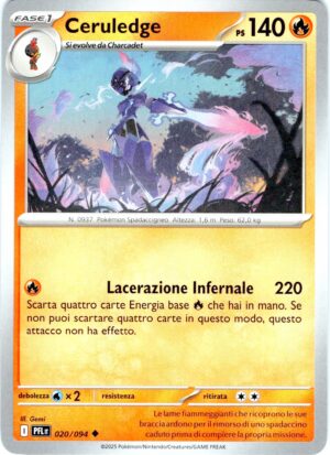 Ceruledge 020 · Phantasmal Flames · IT - immagine 1