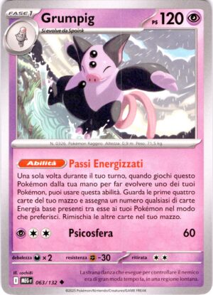 Grumpig 63 · Mega Evolution · IT - immagine 1