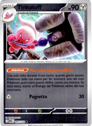 Tinkatuff 97 · Mega Evolution · IT - immagine 1