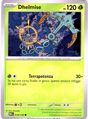 Dhelmise 18 · Mega Evolution · IT - immagine 1