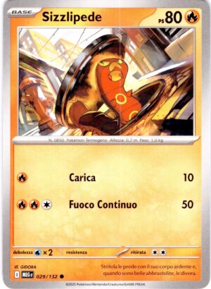 Sizzlipede 29 · Mega Evolution · IT - immagine 1