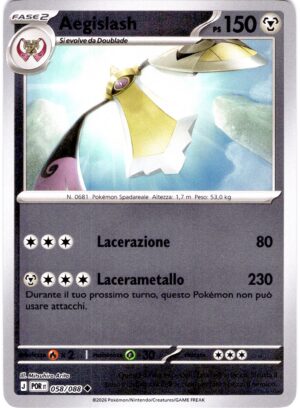Aegislash 134 · Paradox Rift · IT - immagine 1