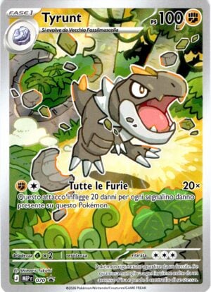 Tyrunt 070 · Mega Evolution Black Star Promos · IT - immagine 1