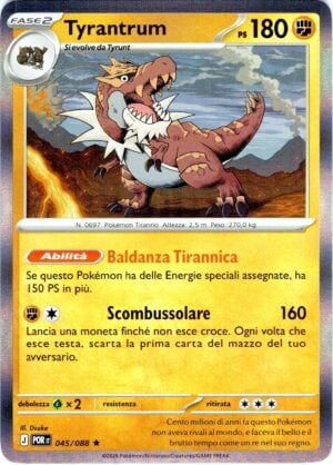Tyrantrum 045 · Perfect Order · IT - immagine 1