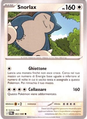 Snorlax 63 · Perfect Order · IT - immagine 1