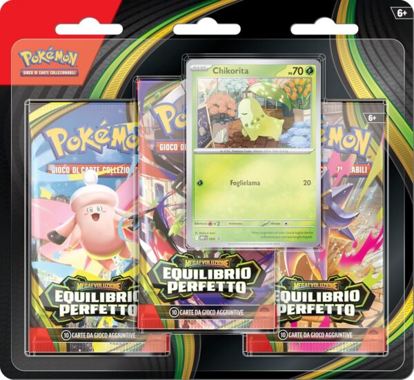 Pokemon 3 pack blister Equilibrio Perfetto (ITA)