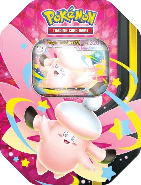 Pokémon GCC Scatola da Collezione Mega Chiarodiluna - Mega Clefable-ex (ITA)