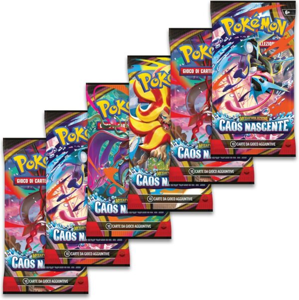 Pokémon Megaevoluzione Caos Nascente – Busta Paper Sleeve (ITA)