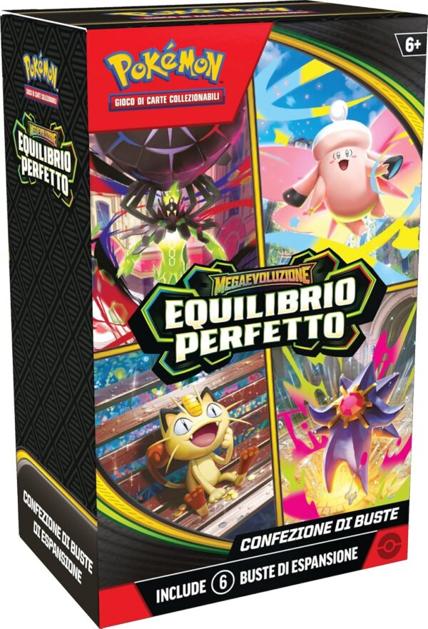 Pokémon Megaevoluzione Equilibrio Perfetto – Bundle 6 Buste (ITA)