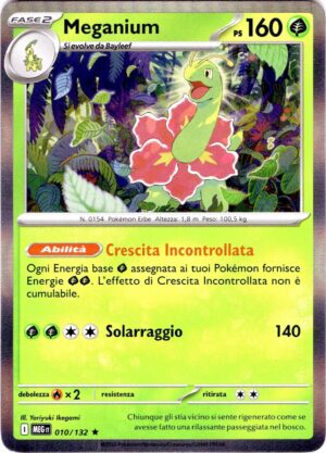 Meganium 10 · Mega Evolution · IT - immagine 1