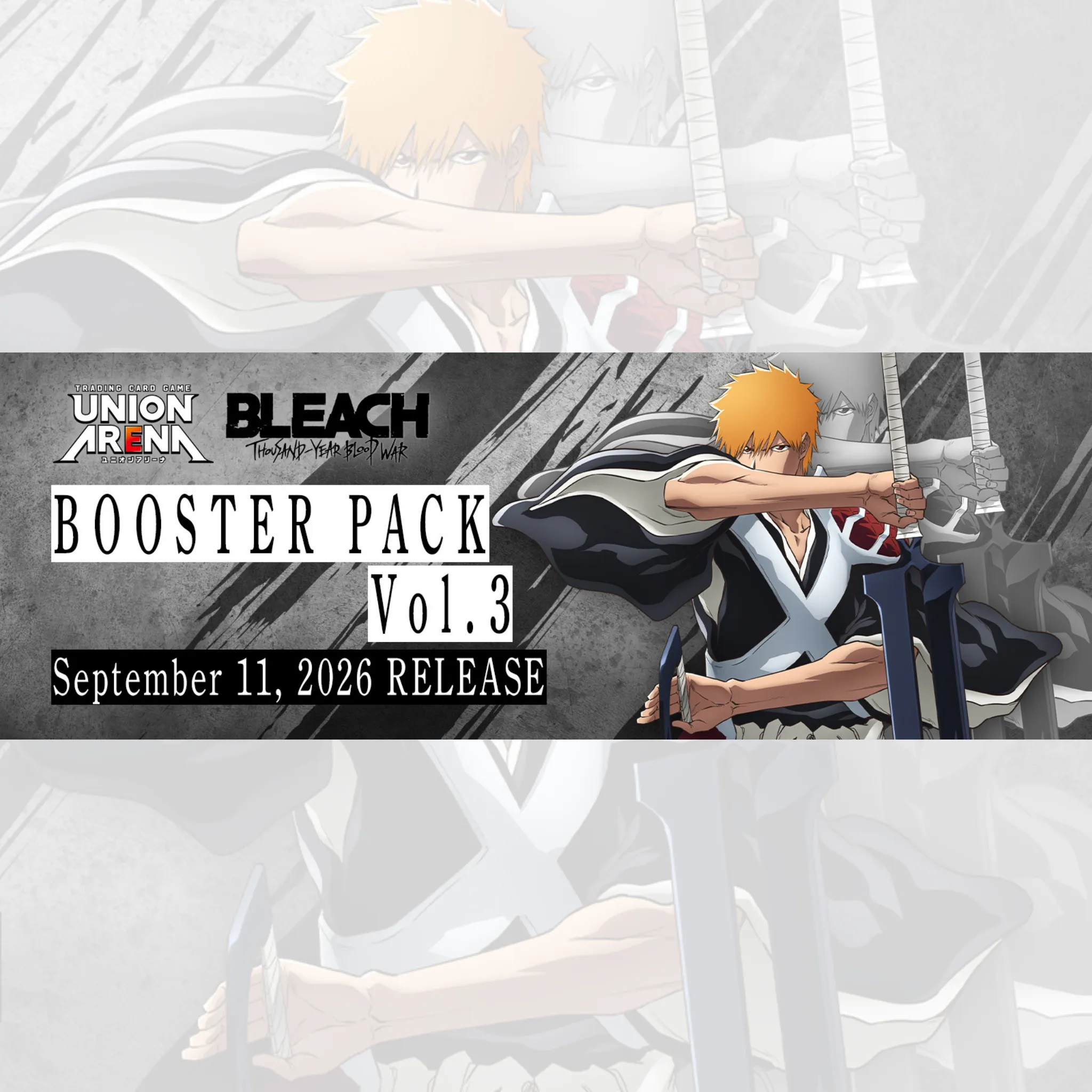 Union Arena Bleach Thousand-Year Blood War Vol.3 EX15BT Booster Box – Giapponese