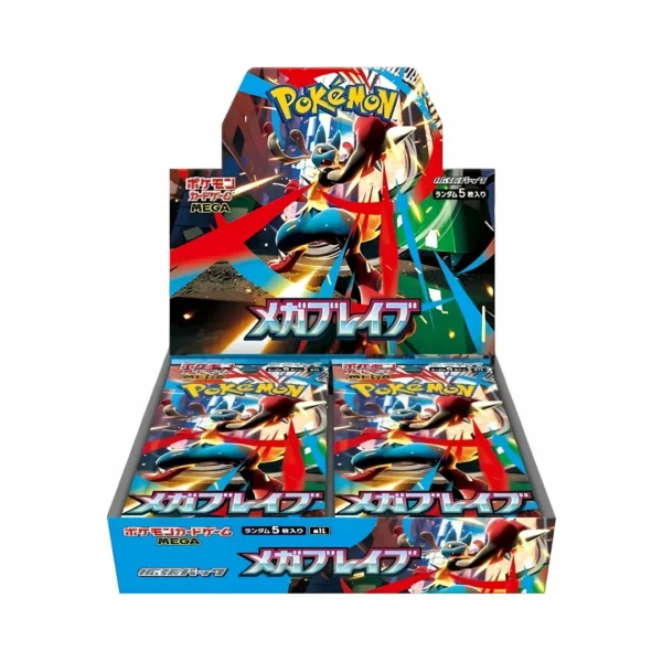 Pokémon Mega Brave M1L Booster Box – Giapponese Booster box Pokémon Mega Brave M1L giapponese su Otakuworld Svizzera
