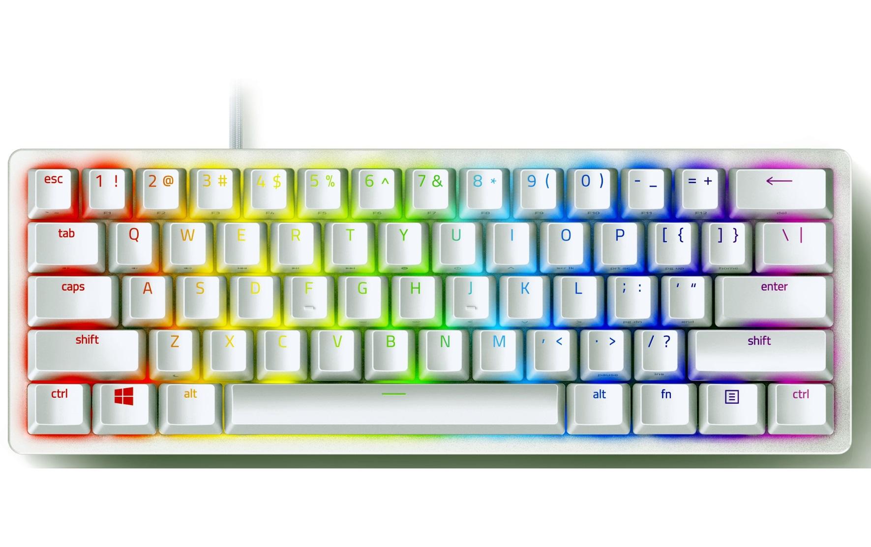 Razer Tastiera gaming Huntsman Mini Mercury US-Layout
