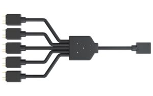 Cooler Master Addressable RGB 1 zu 5 Splitter Kabel - immagine 1