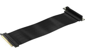 Corsair PCI-E Riser Karte Premium PCIe Verlängerungskabel 4.0 x16 - immagine 1