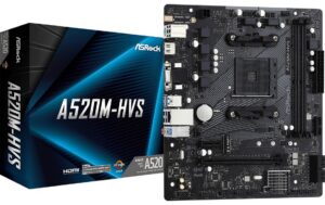 ASRock Scheda madre A520M-HVS - immagine 1