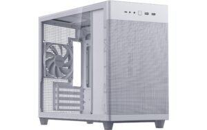 ASUS Case PC AP201 MicroATX TG Bianco - immagine 1