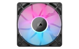 Corsair iCUE LINK RX120 RGB Einzellüfter-Erweiterung Nero - immagine 1
