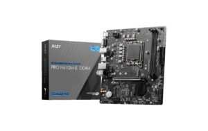 MSI Scheda madre PRO H610M-E DDR4