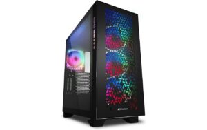 Sharkoon Case PC Elite Shark CA300H Nero - immagine 1