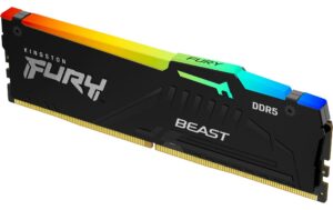 Kingston DDR5-RAM FURY Beast RGB 6000 MHz 1x 16 GB - immagine 1