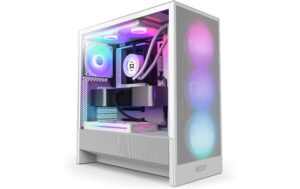 NZXT Case PC H5 Flow RGB Bianco - immagine 1