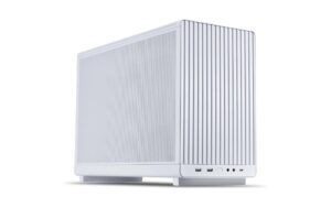 Lian Li Case PC Lian Li DAN Cases A3-mATX Micro-ATX Case – White - immagine 1