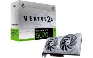 MSI Scheda video GeForce RTX 5070 VENTUS 2X OC Bianco 12 GB - immagine 1