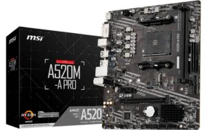 MSI Scheda madre A520M-A Pro - immagine 1