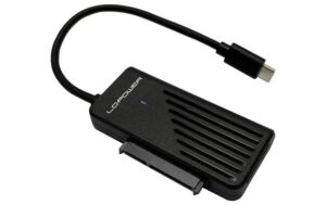 LC-Power Adapter LC-ADA-USB-SATA-NVME USB-C Buchse - 12V-2x6 - immagine 1