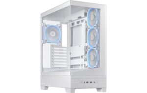 ASUS Case PC A31 Plus TG ARGB Bianco - immagine 1