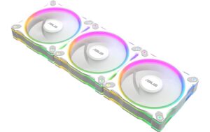 ASUS Ventola PC Prime MR120 Fan ARGB Reverse 3 in 1 Bianco - immagine 1
