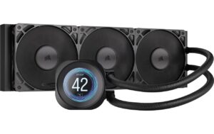 Corsair Dissipatore a liquido Nautilus 360 RS LCD – 360mm, Nero - immagine 1