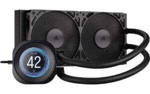 Corsair Dissipatore a liquido Nautilus 240 LCD – 240mm. Nero - Image 1