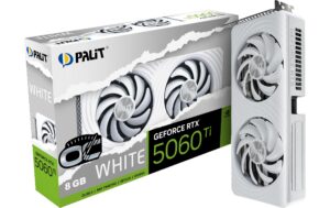 Palit Scheda video RTX5060Ti WHITE OC 8 GB GDDR7 - immagine 1