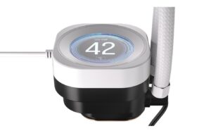 Corsair Accessori Gehäuselüfter Nautilus RS LCD CPU Bianco - immagine 1