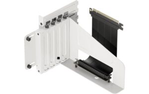 HAVN HS 420 Vertikale GPU-Halterung Bianco - immagine 1